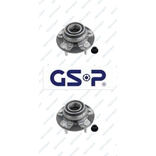 2X Radlagersatz GSP 9245016K 2 Radlager Satz Links Rechts Hinterachse FüR Ford-image