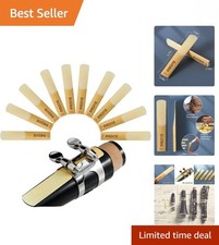 High-Quality Bb Clarinet Reeds Strength 2.5 - Easiest Playability in a 10-Pack