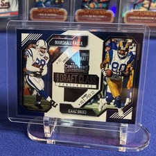 Isaac Bruce Marshall Faulk Panini Contenders Historic Draft Class #14 Football