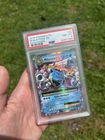 2016 Pokemon TCG XY Evolutions M Blastoise EX Full Art Holo 22/108 PSA 8
