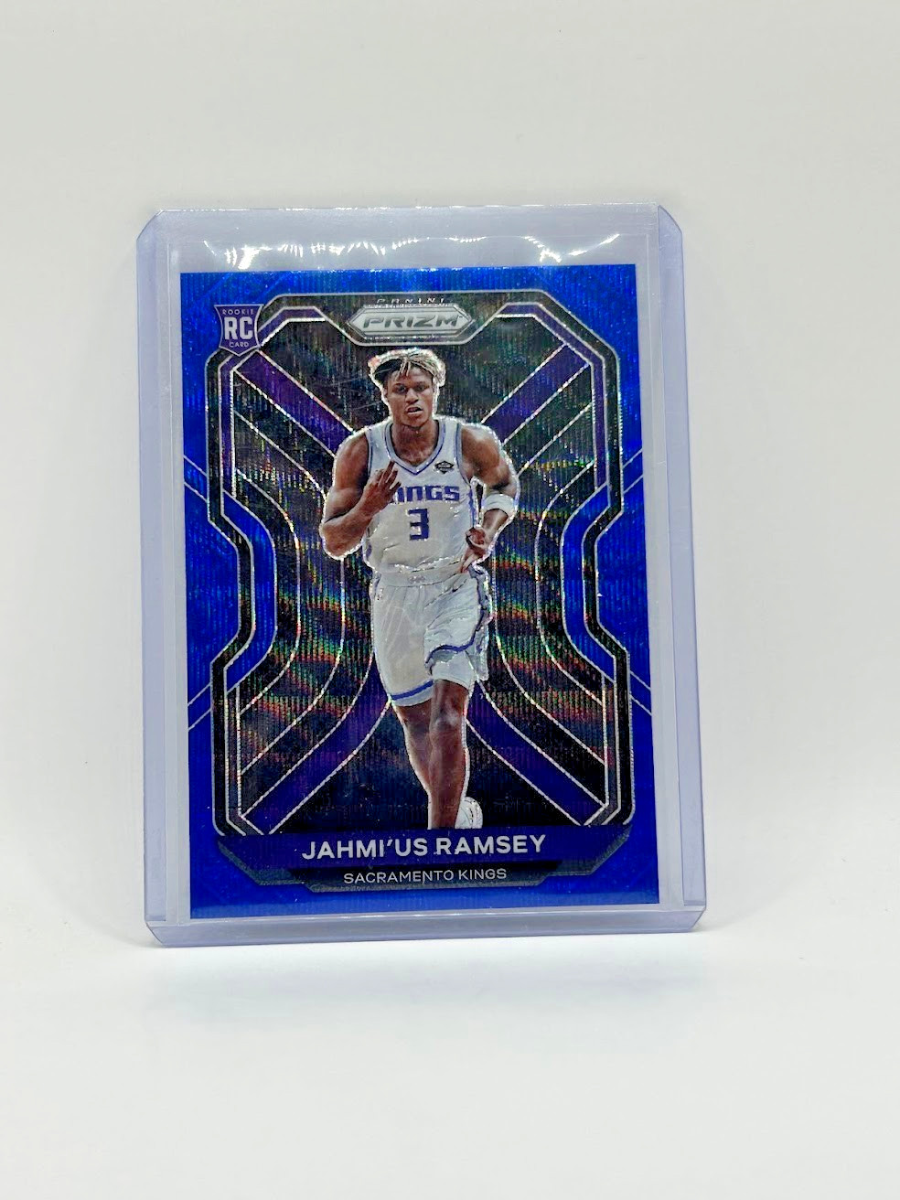 2020-21 Panini Prizm Blue Wave Prizm Jahmi'us Ramsey #263 Rookie RC 10k8