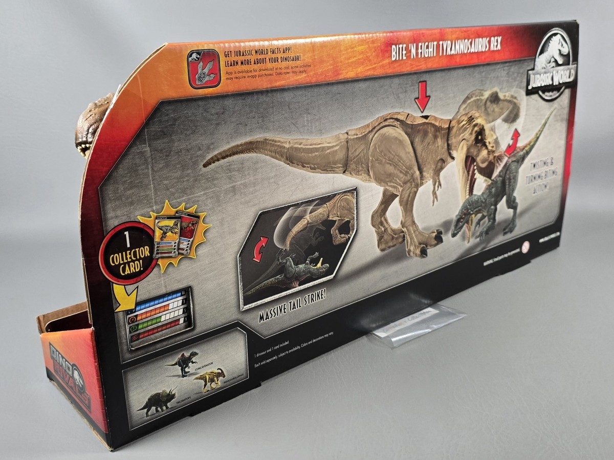 Jurassic World Bite 'n Fight Tyrannosaurus T-Rex Dino Rivals