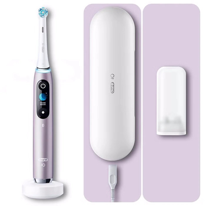 Oral-B Weiss/Rosa Elektrische Zahnbürste, Io Series 9 - Bild 3