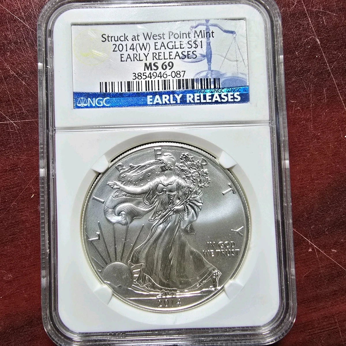 American Eagle MS 69 Graded 2014 Silver Bullion Coins for sale | eBay