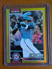 2026 Topps Series 1 James Wood Yellow Foil /399 