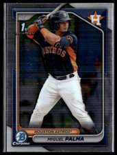 2024 Bowman Chrome #BCP-166 Miguel Palma Prospects Houston Astros