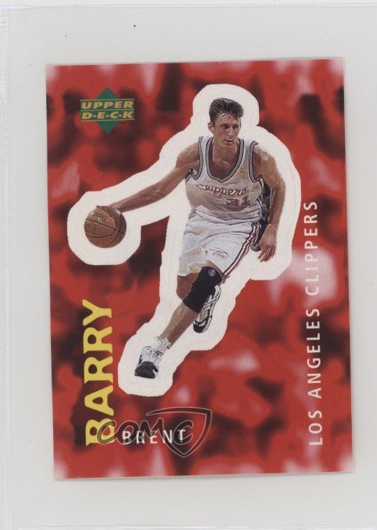 1997-98 Upper Deck European Stickers Brent Barry #56 1f8