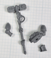 Warhammer 40k Grey Knight Strike Squad Demon Hammer with Arms Weapon Bits