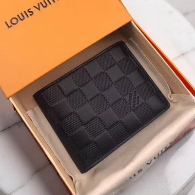 Authentic LOUIS VUITTON Men s Damier Infini Leather Multiple Wallet