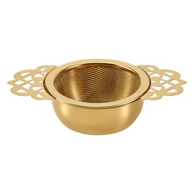 Edelstahl-Teesieb mit Auffangschale Easy Clean Loseblatt-AufhäNger Infuser 6230