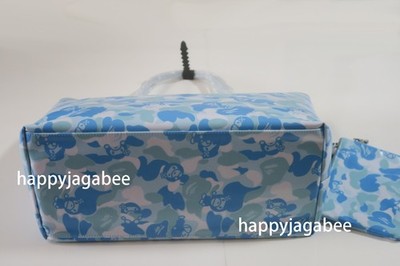 A BATHNIG APE Ladies' Goods BABY LISA ABC CAMO TOTE BAG 2M20289302
