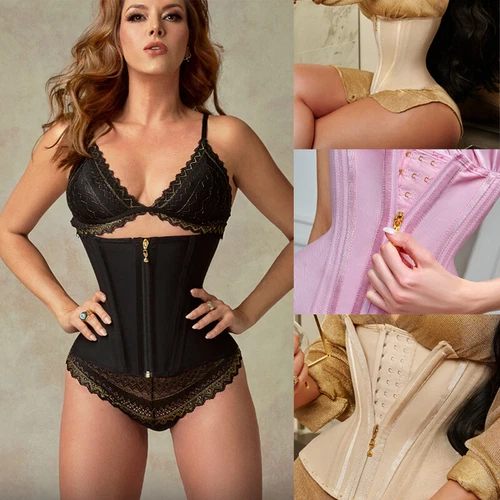 Fajas Colombianas Women's Body Shaper Reductoras Waist Trainer Tummy Control - Bild 2 von 16