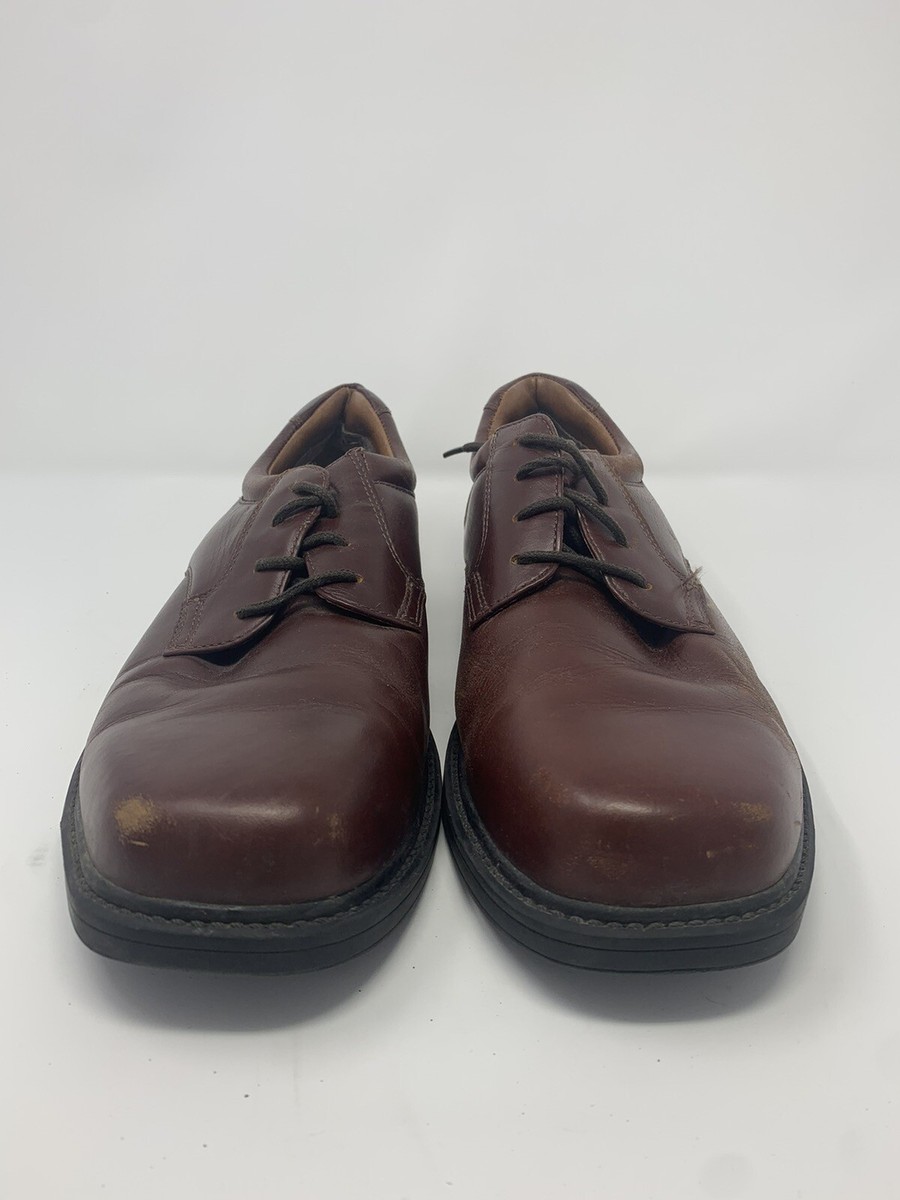 NUNN BUSH Shoes Mens Size 11M Brown Leather Lace Up Oxfords  display picture 2