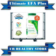 Youngevity Ultimate EFA Plus 90 Soft Gels (4 PACK) | Omega & Heart Support