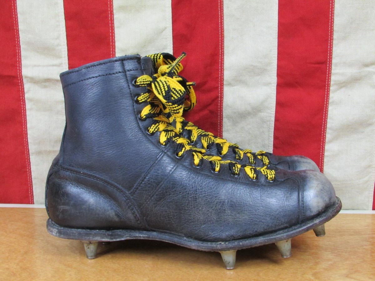 50s USA製 フットボールT Vintage 00sヴィンテージ フットボールTシャツ L イエロー 古着 50s