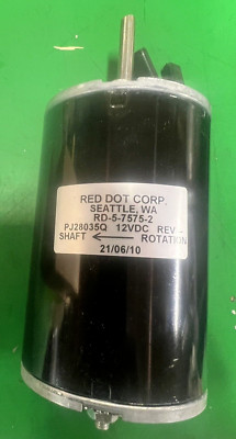 Genuine NEW Alliance ABP N83 301861 Blower Motor 12 V CW Red Dot RD-5-7575-2