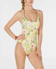 Lucky Brand Printed Reversible One-Piece Swimsuit Pick Size