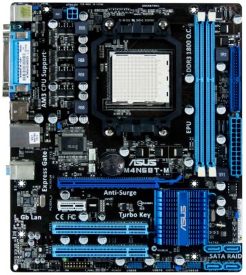 ASUS M4N68T nVidia GeForce 7025 s.AM3 DDR3 ATX