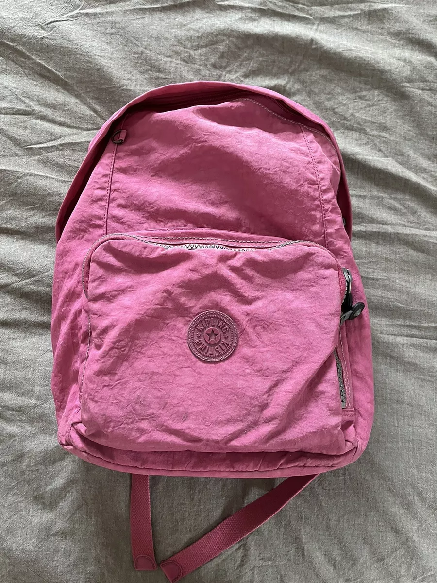 Kipling top purple backpack