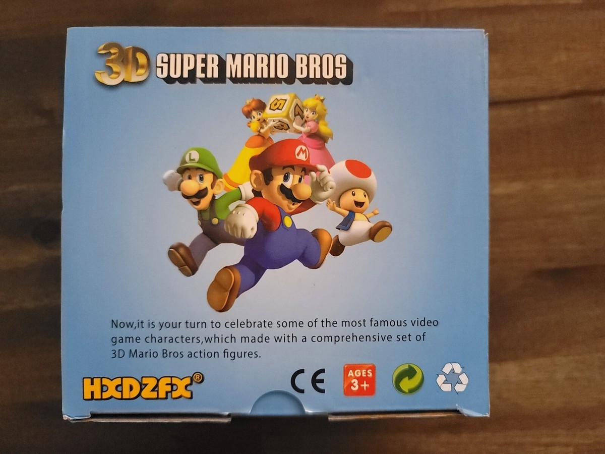 3D Super Mario Bros Action Figures 32 Pieces HXDZFX Super