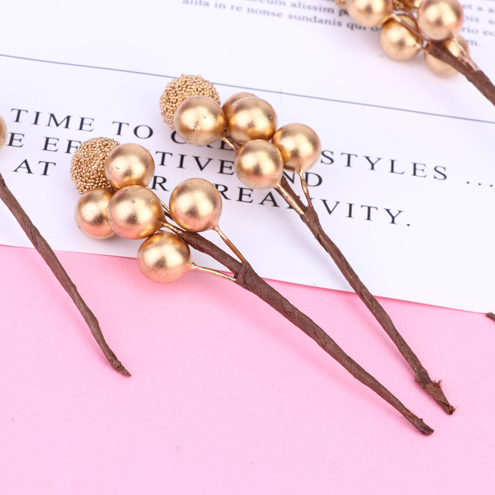 30 Pcs Flower Arrangement Picks Artificial Berries Decorate eBay