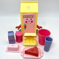Pour n Chill Set Vintage Cherry Merry Muffin Fridge Accessories 1988 Mattel