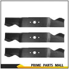 3 Mower Blades For MTD Cub Cadet 54" 742-0677 942-0677 High Lift