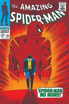 AMAZING SPIDER-MAN #50 COMIC BOOK COVER POSTER/PRINT 8 OPTIONS FREE SHIPPING E13