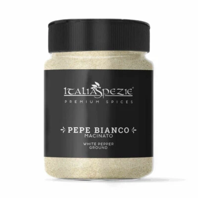 ITALIASPEZIE Pepe Bianco macinato - Italia Spezie®