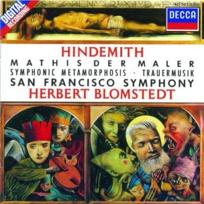 Mathis Der Maler  Symphonic Metamorphosis - Audio CD By Hindemith - GOOD