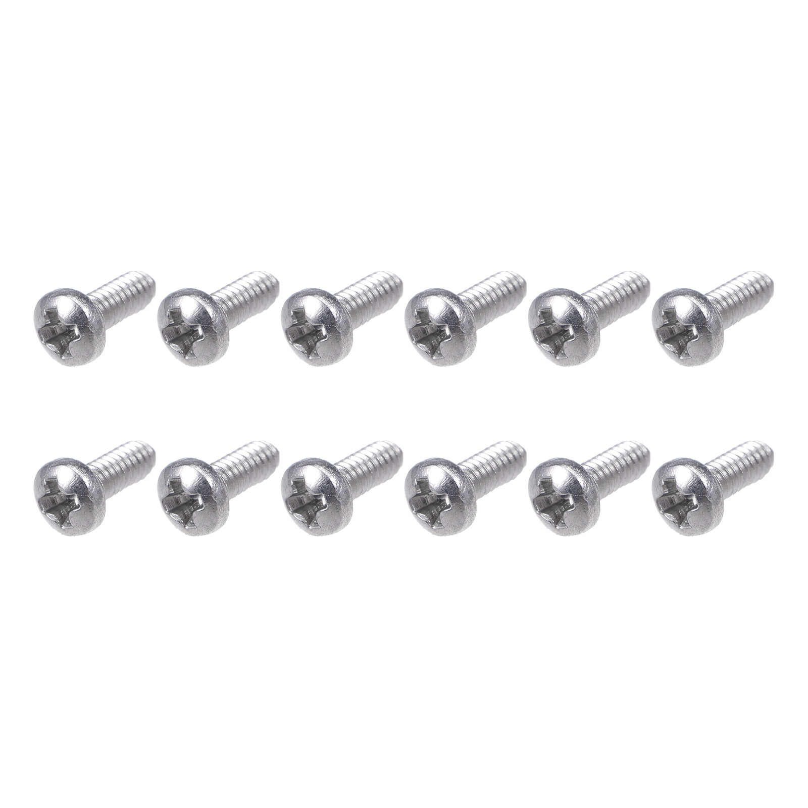 Machine Screws (M2x5mm) 30Pcs, Phillips Cross Pan Bolts 304 Stainless Steel