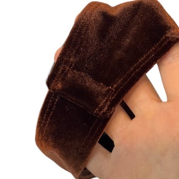 NWT Alix NYC x Revolve Velvet Bates Chocolate Brown Bodysuit Size M