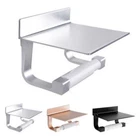 Bathroom Kitchen Roll Holder Toilet Paper No Drilling Storage Tool