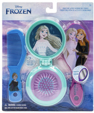 Disney Frozen Pop-Up Hair Brush Mirror Set Toy New With Box