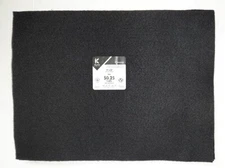 7 Pieces Kunin Premium Craft Felt 9" x 12" Black Rectangle
