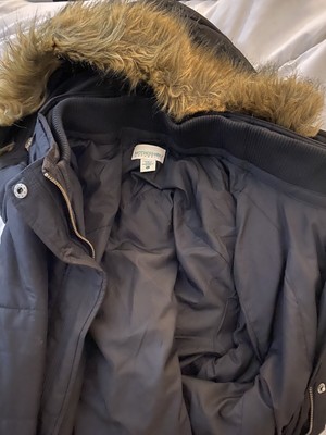 casaco parka preto