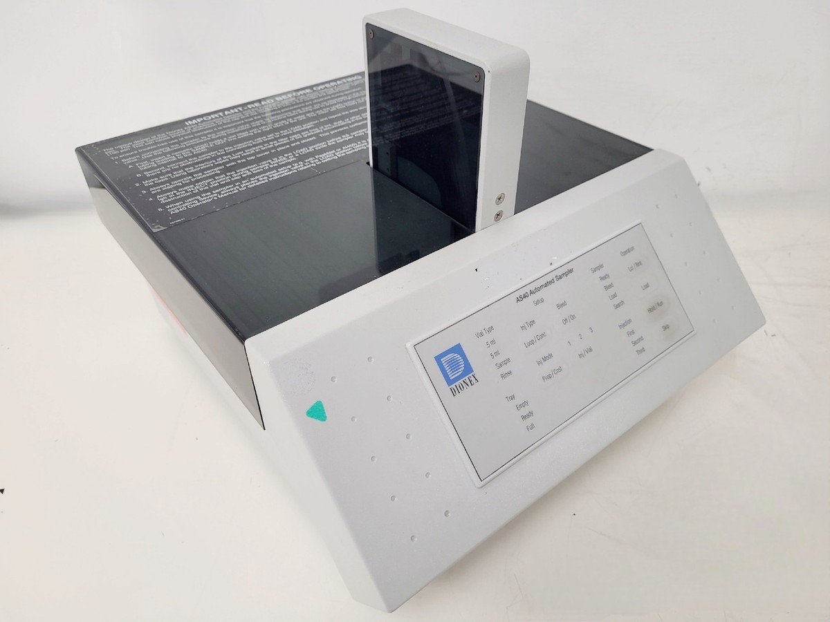 Dionex Ion Chromatography System AS40, CD20, GP50, LC30 Lab Dionex Ion Chromatography System AS40, CD20, GP50, LC30 Lab