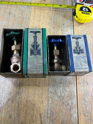 2-3/8  Brass Hammond Gate Valves new in the box