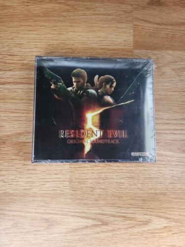 Resident Evil 5 Original Soundtrack OST Capcom 3 CD Set Biohazard - Afbeelding 1 van 4