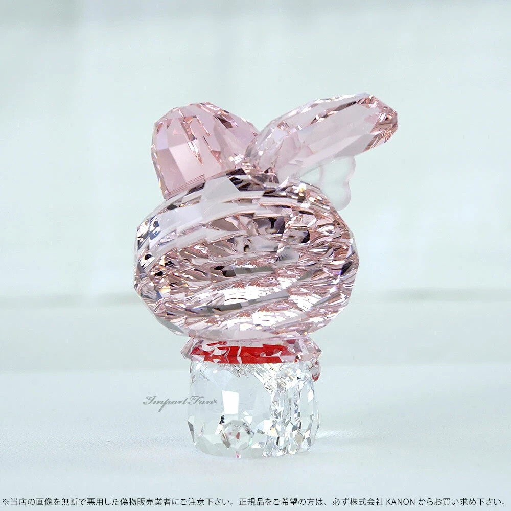 Swarovski × My Melody Figure Red Heart Sanrio Crystal 3.6 x Swarovski × My Melody Figure Red Heart Sanrio Crystal 3.6 x