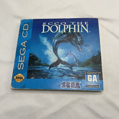 Ecco the Dolphin + Sega Arcade Classics Not For Resale Sega CD