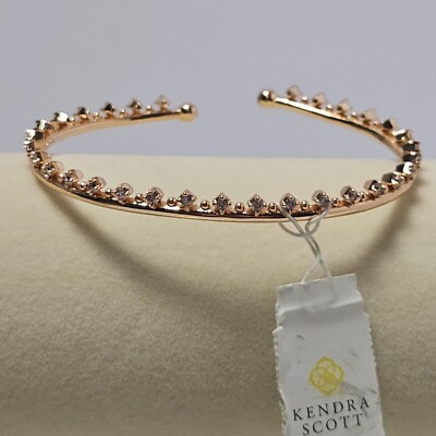Kendra Scott Codi Cuff Pinch Bracelet Rose Gold Tone NWT