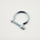 Exhaust Silencer Clamp 72mm Heavy Duty Clip For Citroen Peugeot Manifold