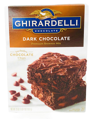 Ghirardelli Dark Chocolate Premium Brownie Mix 20 oz