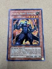 Yugioh Koa’Ki Meiru Bergzak TSHD-EN099 Secret Rare 1st Ed