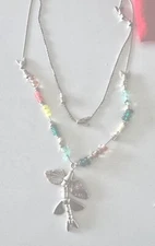 UNOde50 Silver Plated Dragonfly Necklace