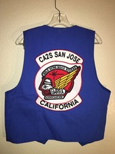 Gold Wing Road Riders Association Vest GWRRA - Mens Size Medium