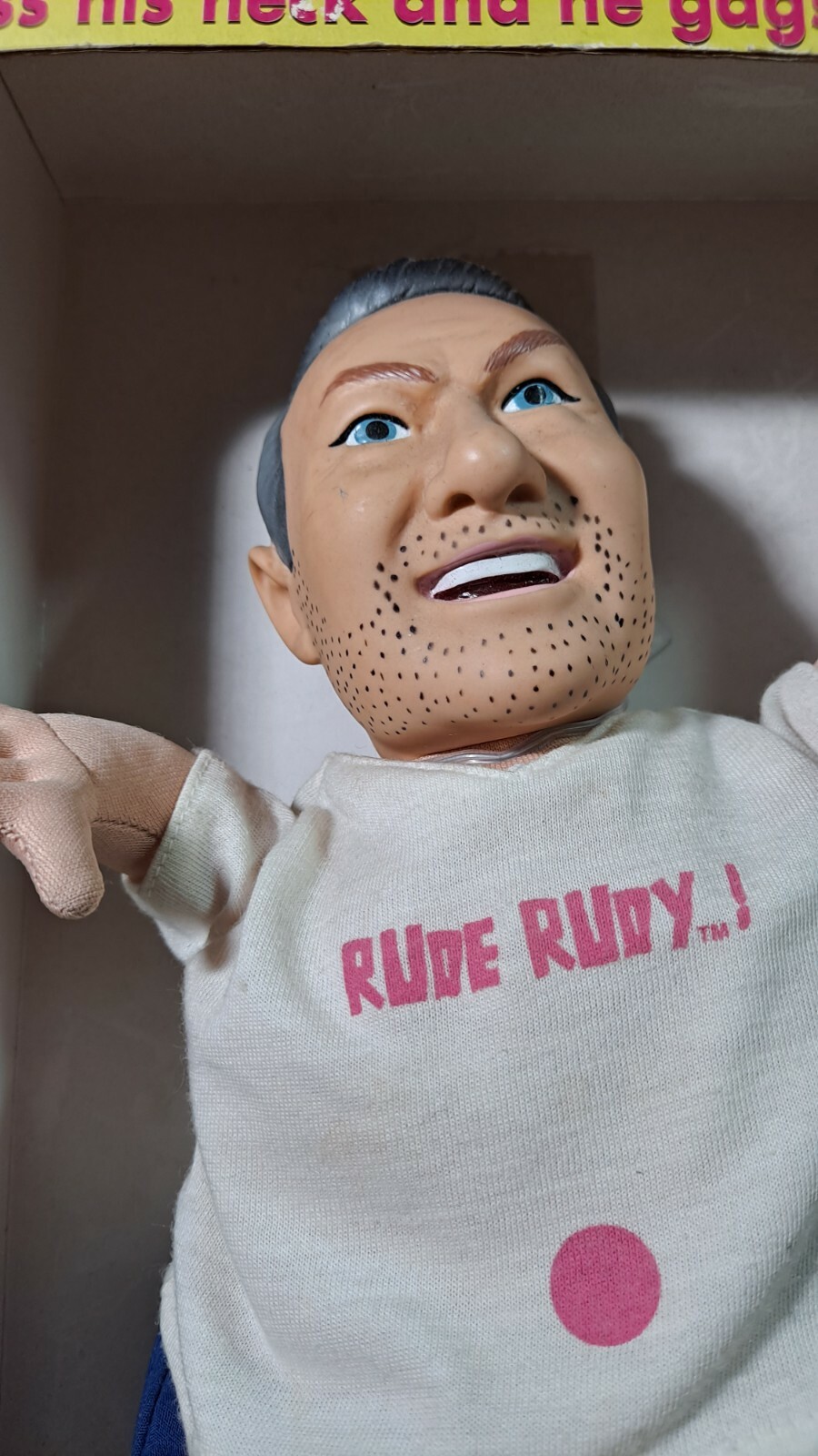 Rudy Rude Puppet Rudy Giuliani Rude Rudy Doll RARE In Box 1998 One World Toys | eBay