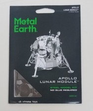 Fascinations Metal Earth Apollo Lunar Module Nasa 3D Puzzle Model Kits MMS078