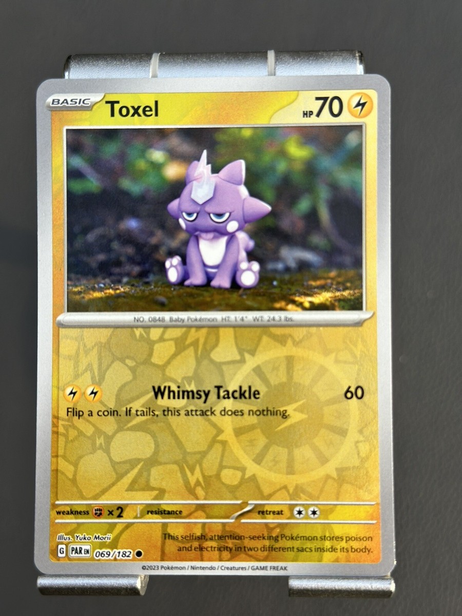 タルティニ PR P12-010 トレーディングカード holo Pokemon TCG Toxel 069/182 Paradox Rift Reverse Holo | eBay UK